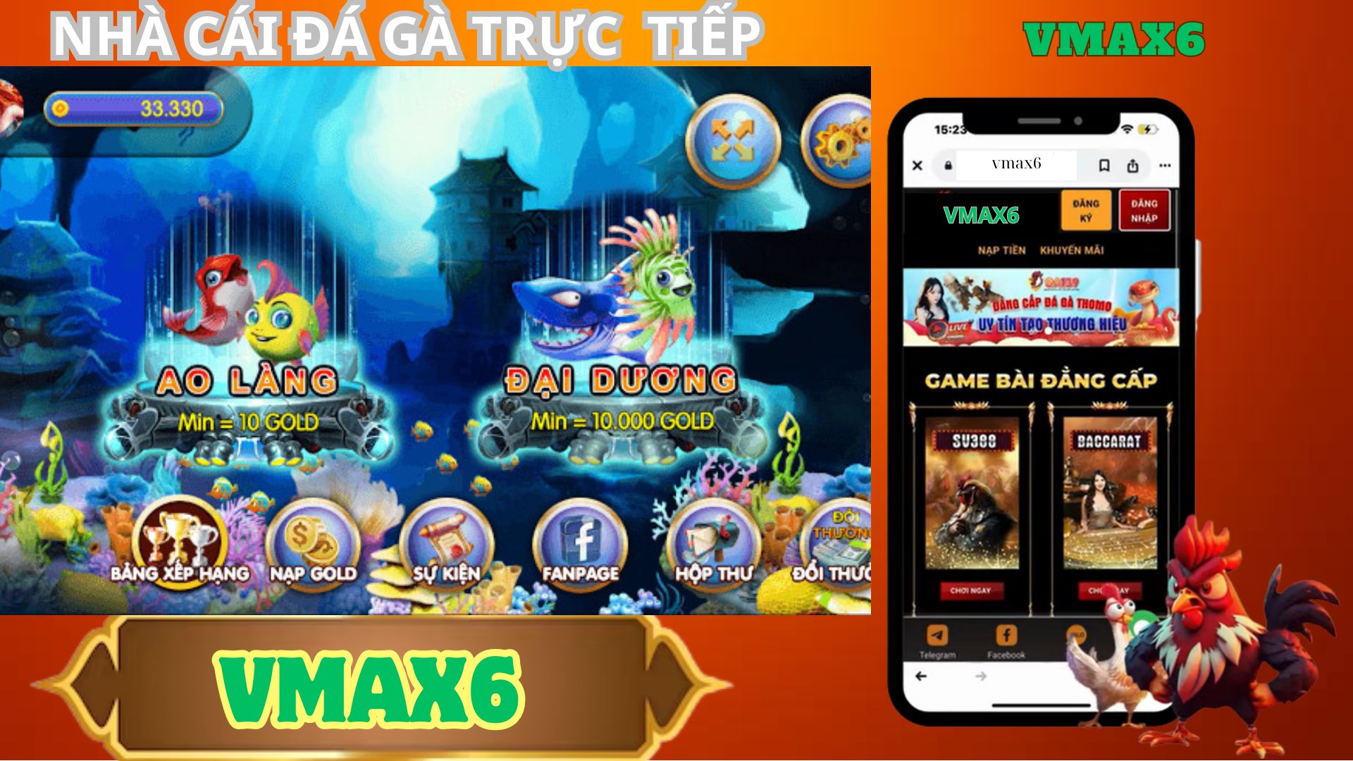 hướng dẫn tải app bắn cá online tại nhà cái Vmax6