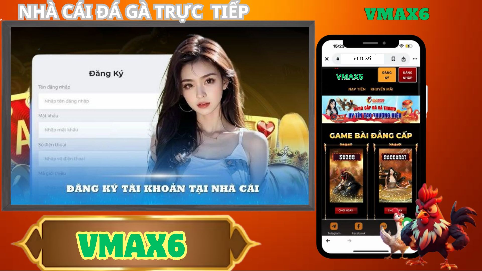 Hướng Dẫn Đăng Ký Tài Khoản Tại Nhà Cái Vmax6