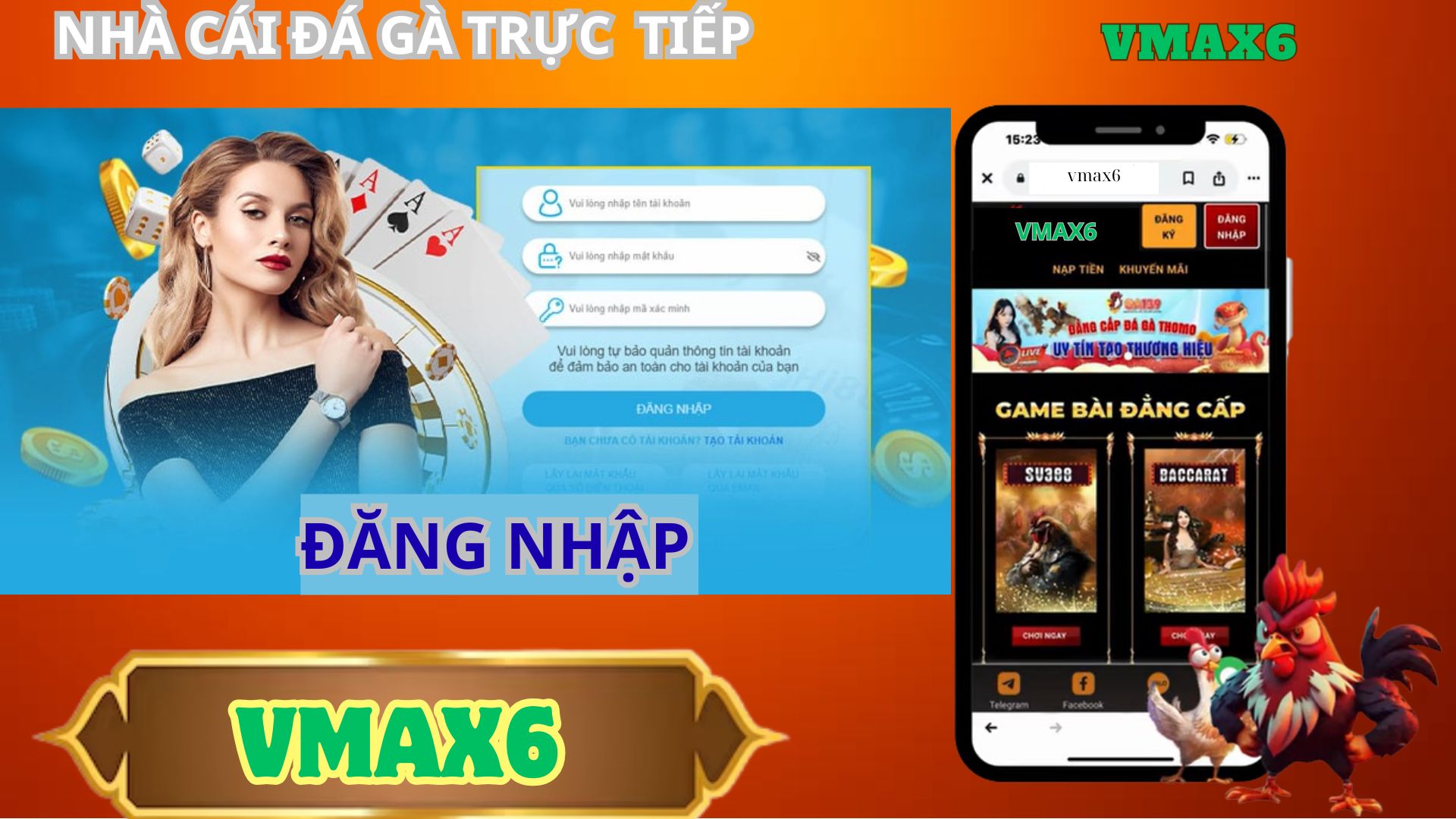 Hướng Dẫn Đăng Nhập Tài Khoản Tại Nhà Cái Vmax6