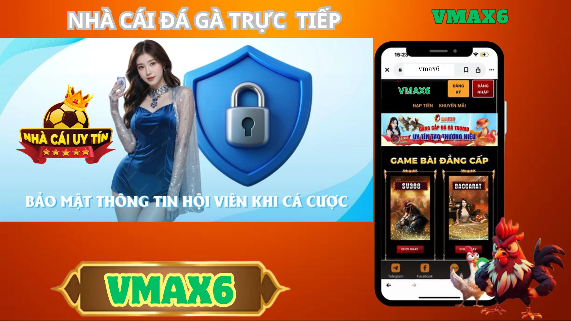 Chính Sách Bảo Mật Nhà Cái Đá Gà Trực Tiếp Vmax6