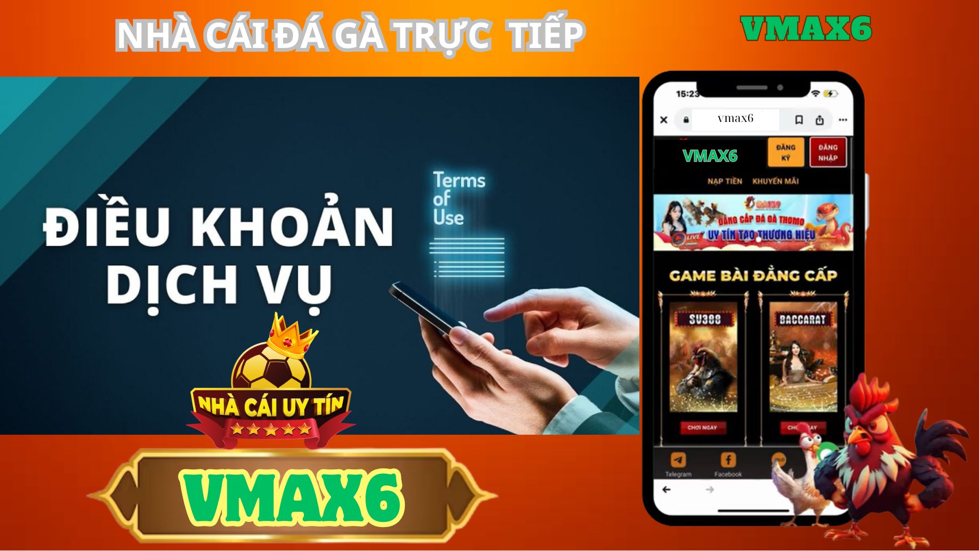 Cách thức tham gia vào Vmax6